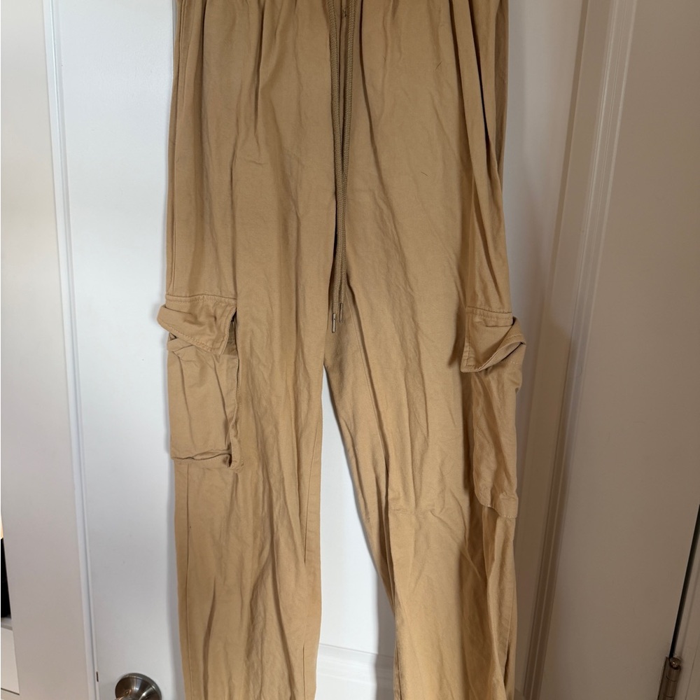 Tan Cargo Pants